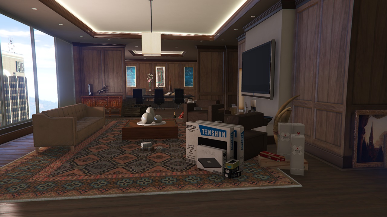 Fully Stocked Offices [Menyoo] – GTA 5 mod
