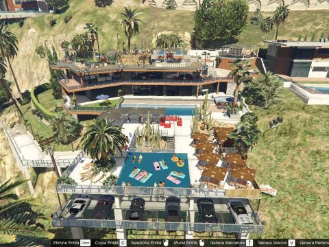 Franklin's Garage 4 + Party Terrace [Map Editor / SPG]