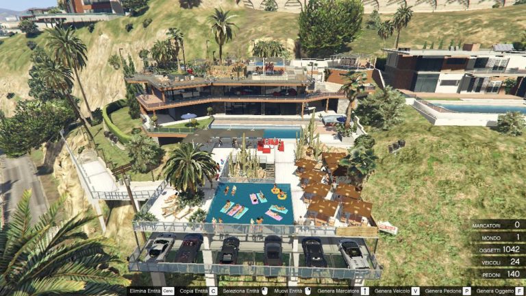 Franklin's Garage 4 + Party Terrace [Map Editor / SPG] – GTA 5 mod