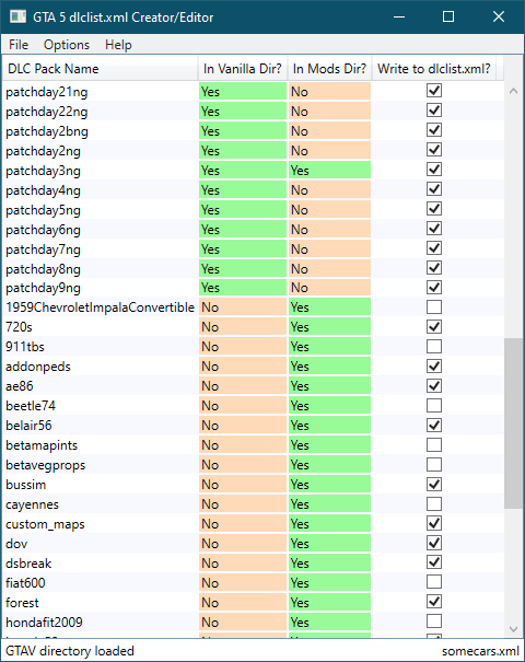 Yet Another DLCListEditor 1.1