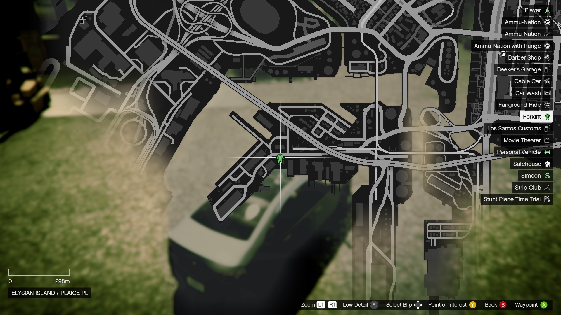 gta 5 for pc forklift controls