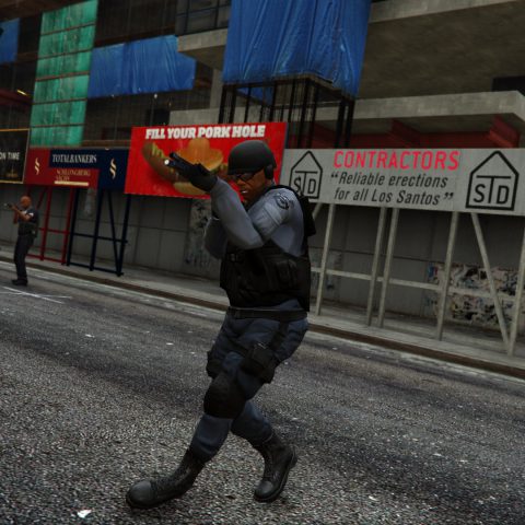 LSPD SWAT Ped Model 1.2.2 – GTA 5 mod