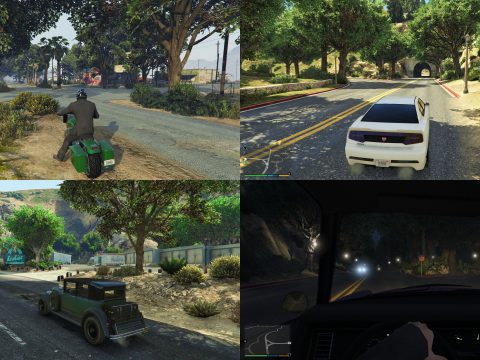 More Trees And Street Lamps v0.25