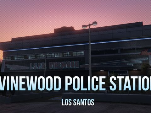 Vinewood Police Station Interior [YMAP/Map Builder] 1.1