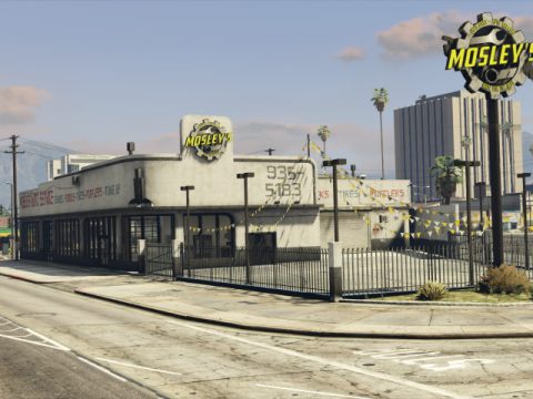 Mosley's Auto Shop (MLO) [SP / FiveM] v4.0