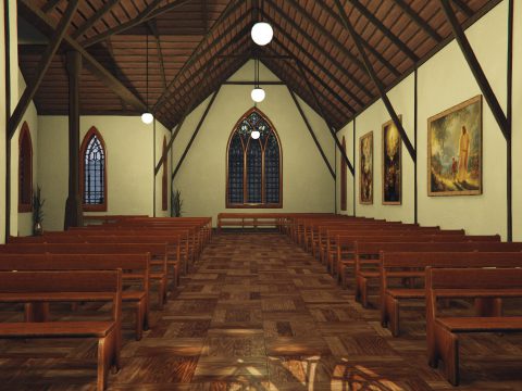 MLO - Catholic Church Interior [SP / FiveM / RageMP] 1.0