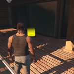 Closed doors in Franklin's home