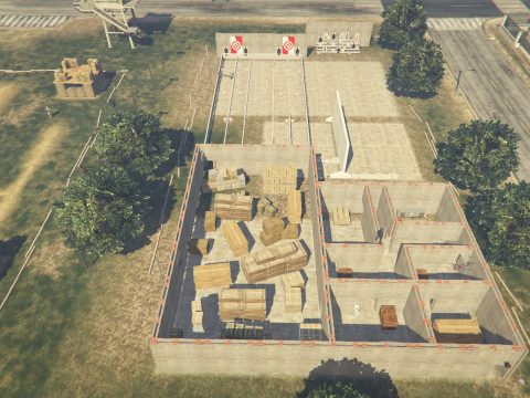 Fort Zancudo - Police Academy - Training Field [YMAP] 1.1