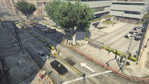 LSPD POLICE / Mission Row PD Full Mapping Exterior - Anti VDM, Anti ...