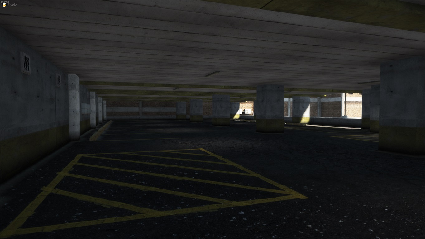 Legion Square Shopping Mall With Underground FiveM Ready Parking