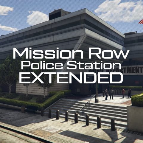 Mission Row Police Station — Interior Extended Discontinued – GTA 5 mod