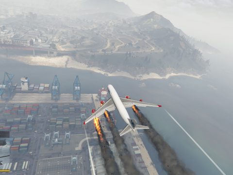 Plane engine faillure effect mod V0.1