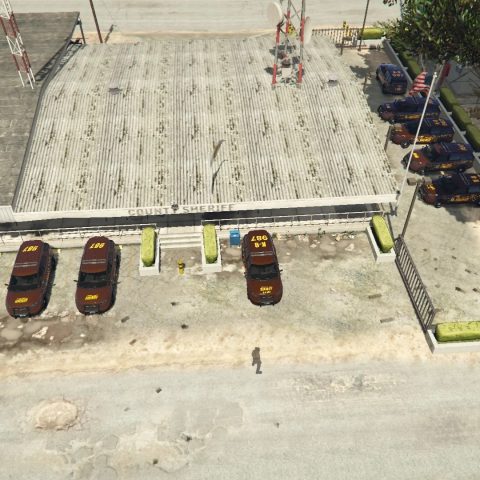 Sandy Shores Sheriff Parking - Mapping Exterior [YMAP] 1.0 – GTA 5 mod