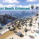 Vespucci Beach Enhanced + Huge Rock Formation(YMAP) 3.2