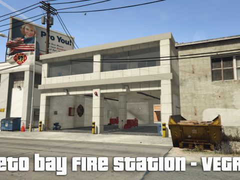 Paleto bay - fire station - fire house - Menyoo xml file 0.1