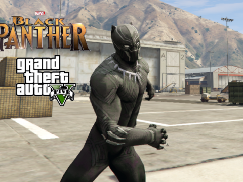 Black Panther from Civil War [Add-On Ped] 1.0