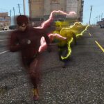 CW Flash and Reverse Flash + Zoom (Ported head) 2.0