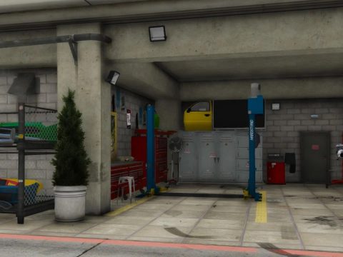 Dream garage [Menyoo] 1.0