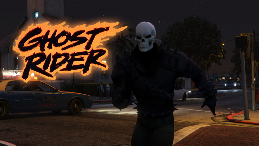 ghost rider mod gta 5 install