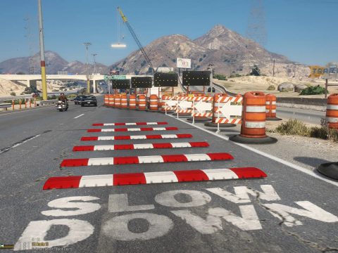 Highway Construction - Interstate 1 (Menyoo)