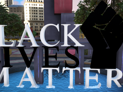 Legion Square - Black Lives Matter sign 1.0