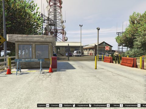 Map of the police station 1.0