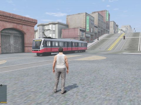 Metro Train Tracks for Las Venturas