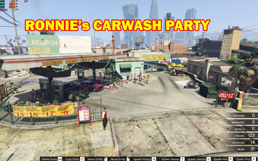 Party at Ronnie's Car Wash [MapEditor] 1.0 - GTA5mod.net