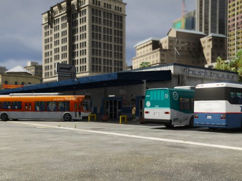 Revamped DASHOUND bus stop [Menyoo] 1.1