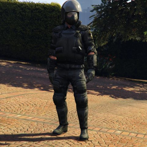 Riot Police [Add-On / Replace] 2.0 – GTA 5 mod