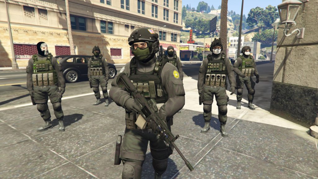 SWAT Ghost Team 3.2 – GTA 5 mod