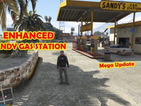 Sandy Gas Station Enhanced [MAP EDITOR] 1.0