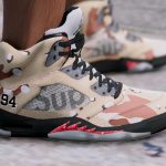 Supreme x Jordan 5 - Camo/White/Black 2.0