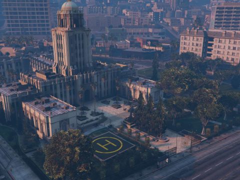 Town hall exterior + interior [MapEditor] 1