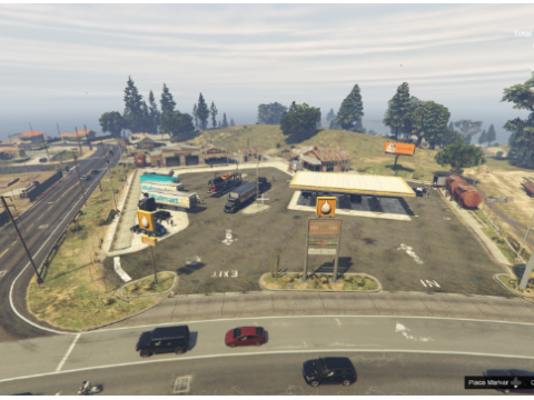 Truck stop busy 1.1