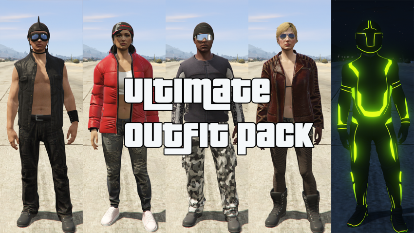 Ultimate Outfit Pack [Menyoo] 3.0 – GTA 5 mod