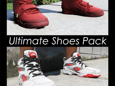 Ultimate Shoes Pack (for Franklin) [Add-On] Base release