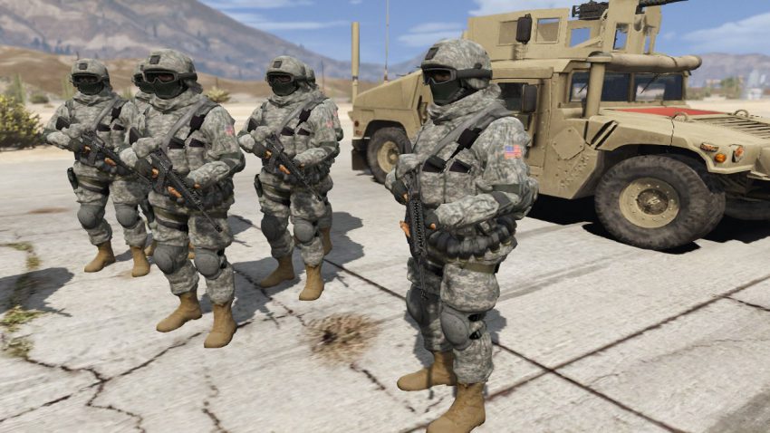 United States Army 1.3 – GTA 5 mod