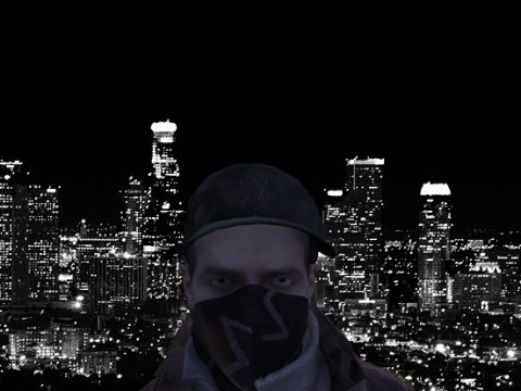 Aiden Pearce + Real Mask and Inner Shirt Model + Real Head v1.5