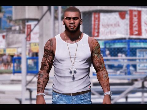 Body tattoos and Bullets Scars 3.3