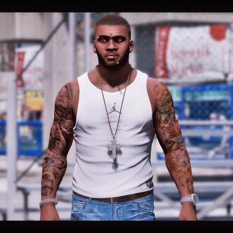 Body tattoos and Bullets Scars 3.3 – GTA 5 mod