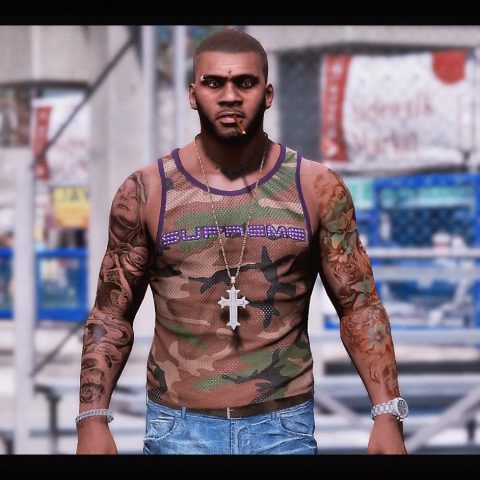 Body tattoos and Bullets Scars 3.3 – GTA 5 mod