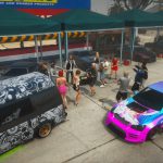 Drag Track and Party Peds [YMAP & MENYOO] 1.0