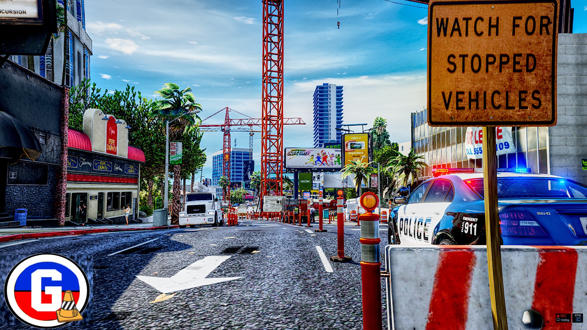 Eclipse Blvd Construction Site [Menyoo] 1.0