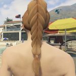 Hairstyle for MP Female - braid on the back 1.0