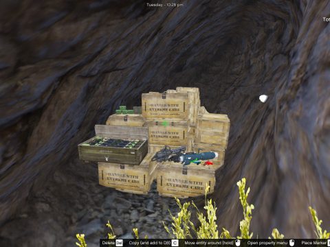 Hidden Ammunation in the Cave [MENYOO] v1
