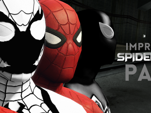 Improved Spider-Man (Homecoming, Civil War, Symbiote & Anti-Venom) [Add-On Ped / Replace] 2.2