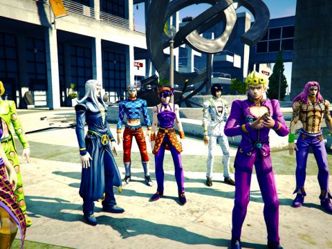 Jojo Golden Wind Peds Pack