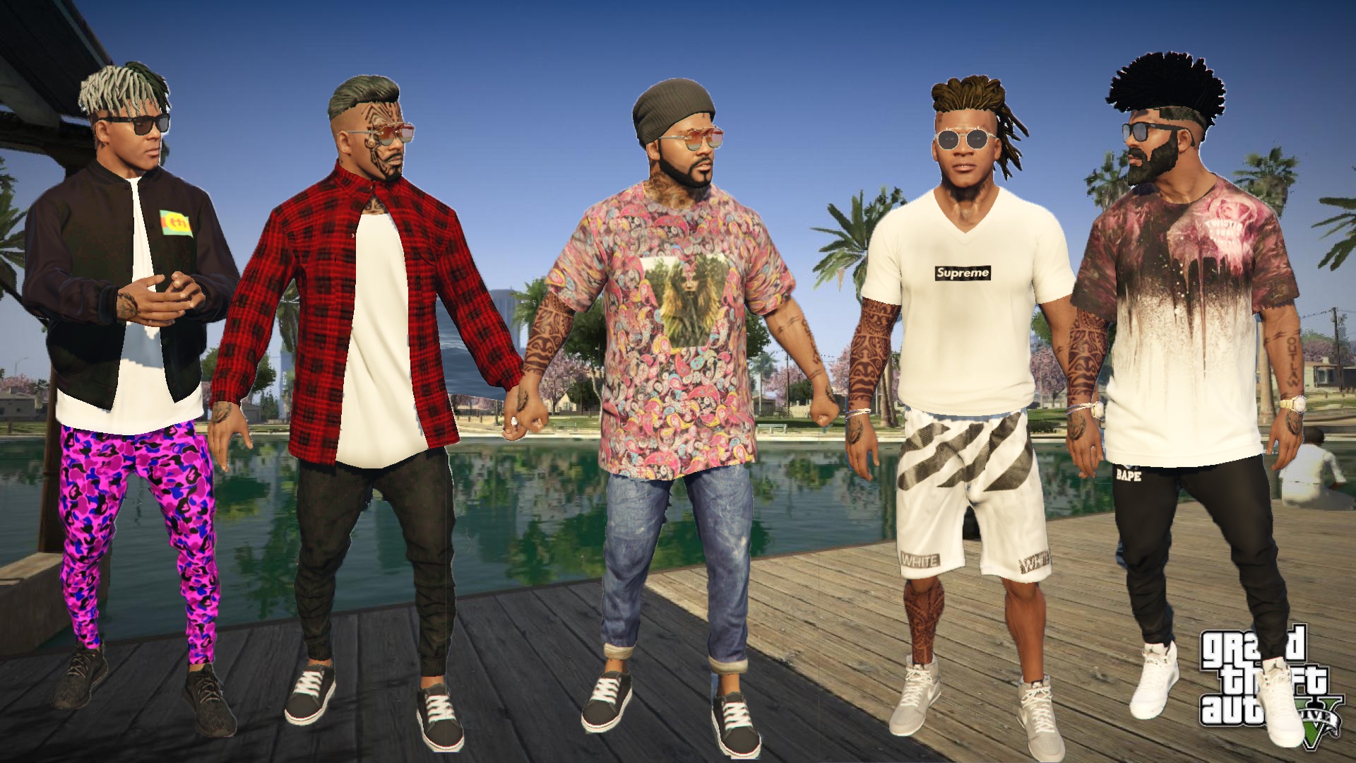 All outfits in gta 5 фото 51