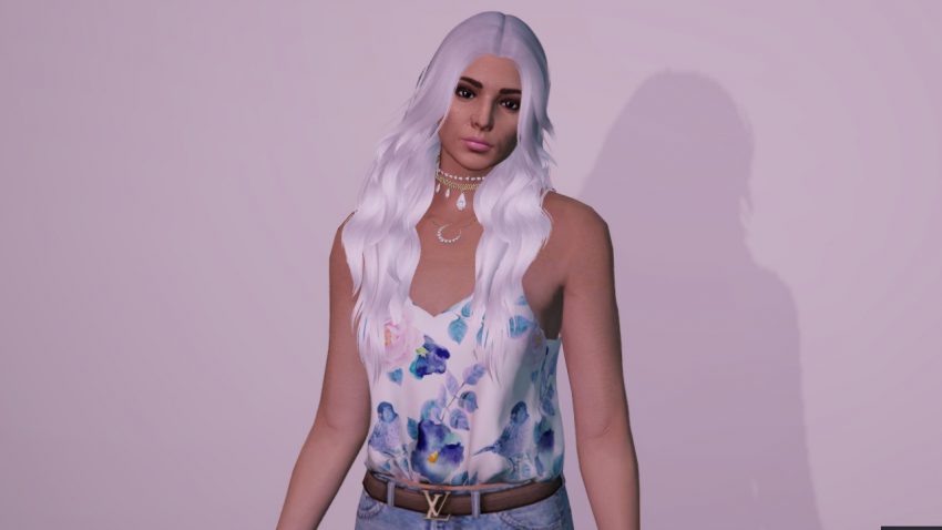 Long Wavy Hairstyle For Mp Female 10 Gta 5 Mod